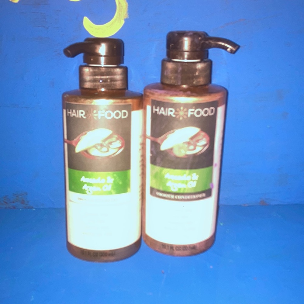 HAIR FIOD AVICAO AND ARGAN OIL SHAMPOO AND CONDITIONER BUNDKE!! NWT